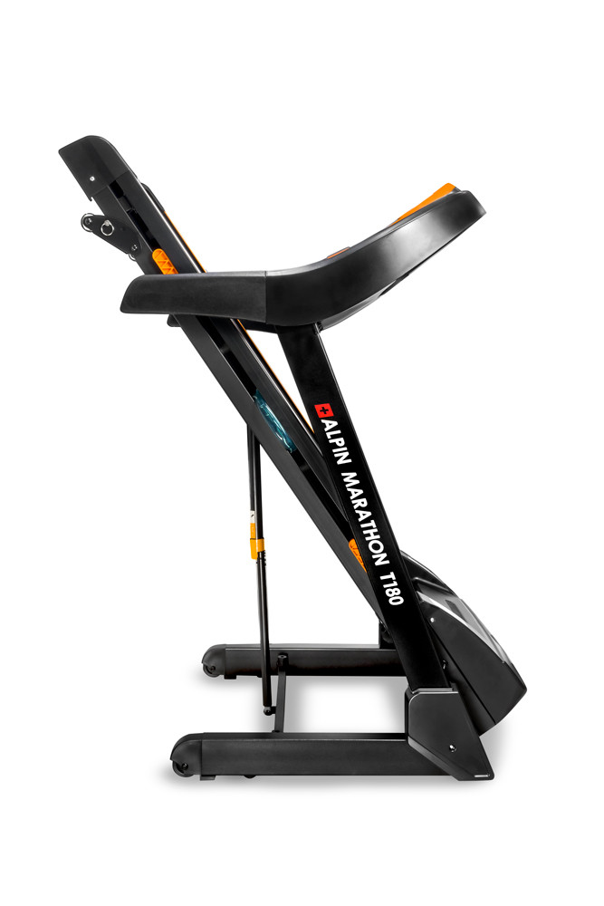 Электрическая беговая дорожка Alpin Marathon (оранжевый) - фото2