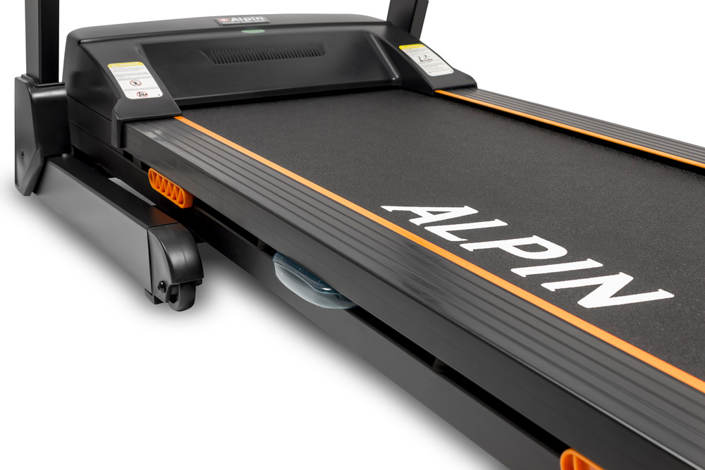 Электрическая беговая дорожка Alpin Marathon (оранжевый) фото-5