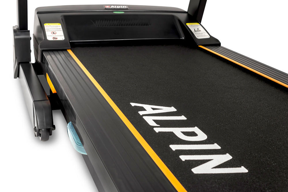 Электрическая беговая дорожка Alpin Marathon (оранжевый) фото-4