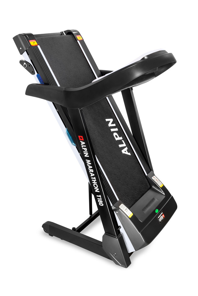 Электрическая беговая дорожка Alpin Marathon (белый) фото-3