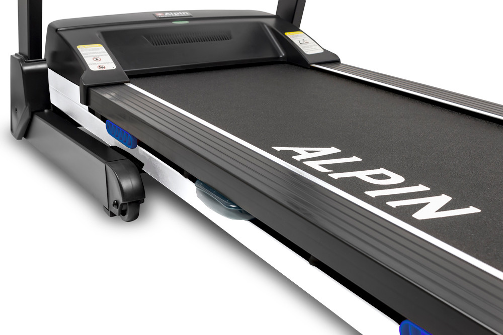 Электрическая беговая дорожка Alpin Marathon (белый) фото-4