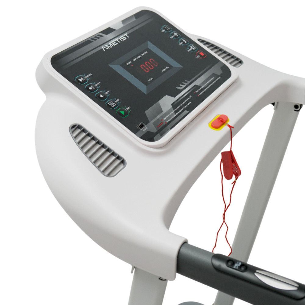 Беговая дорожка AMETIST FLOW White-Gray фото-4