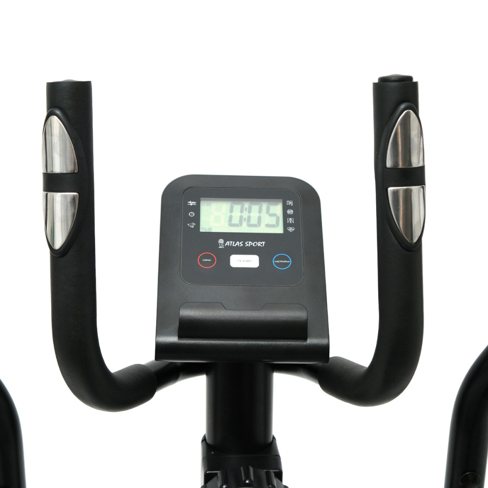 Эллиптический тренажер Atlas Sport Boost Black фото-4