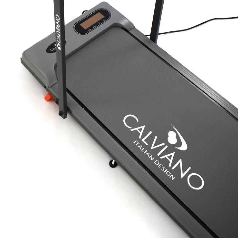 Электрическая беговая дорожка Calviano Arlin со стойкой фото-4