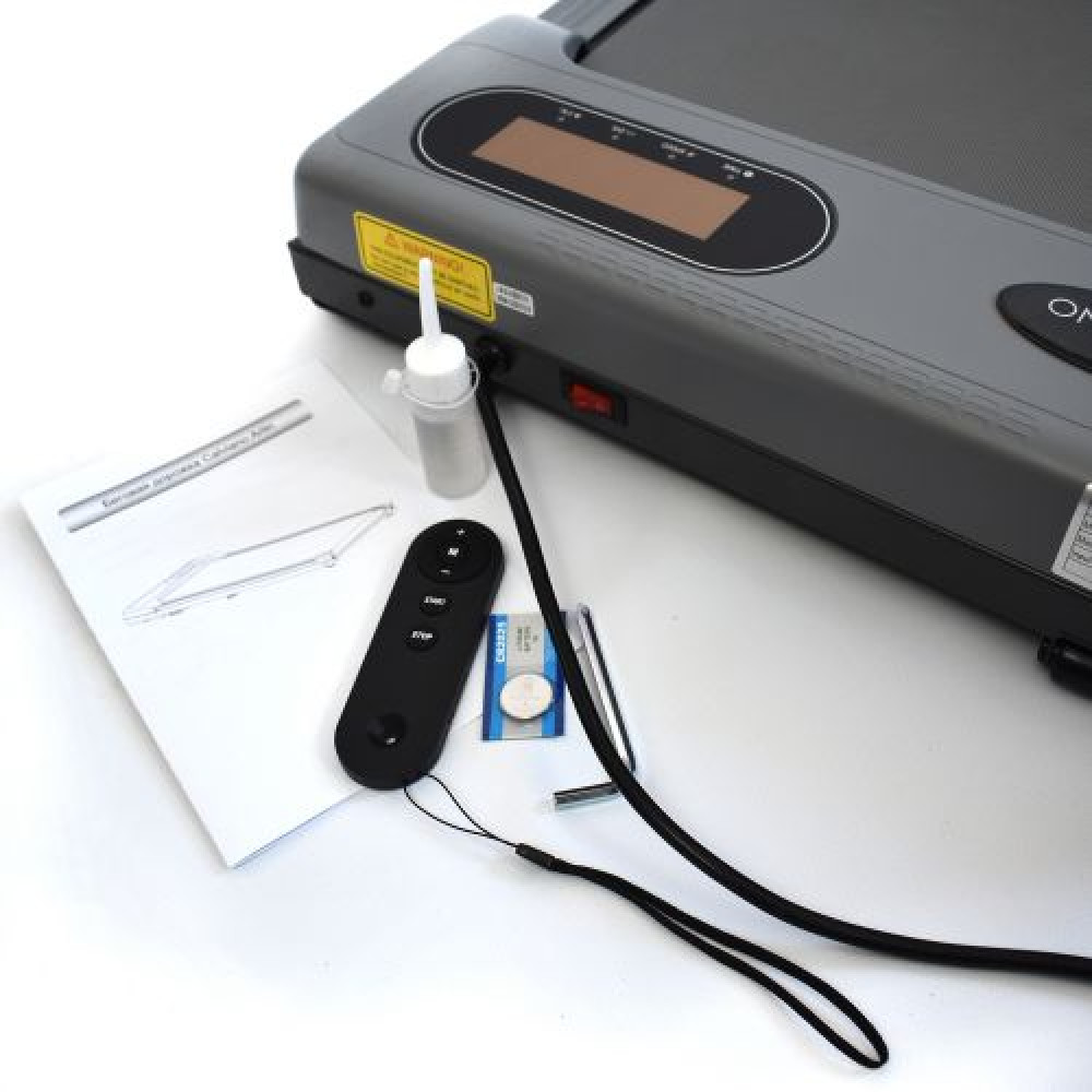 Электрическая беговая дорожка Calviano Arlin со стойкой фото-8