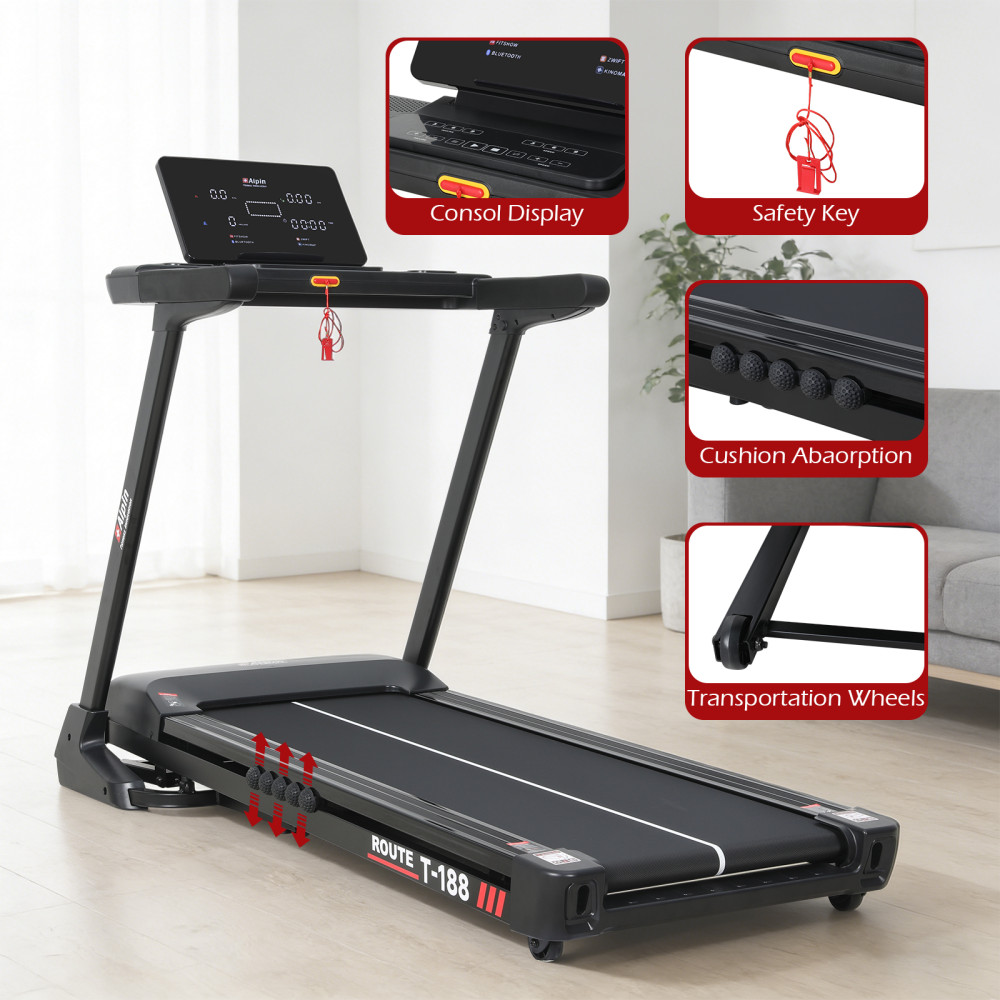 Беговая дорожка Alpin ROUTE T-188 - фото2 Беговая дорожка Alpin ROUTE T-188 - фото2