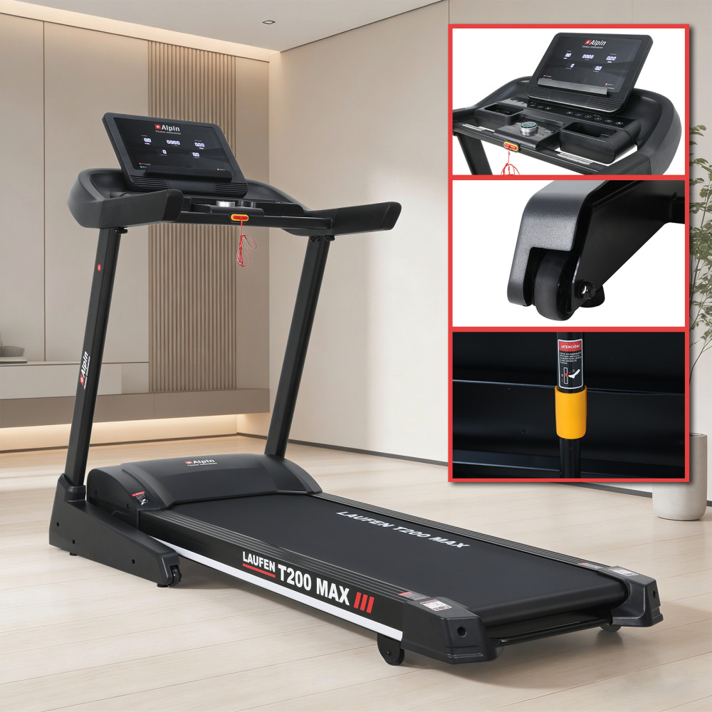 Беговая дорожка Alpin LAUFEN T-200 MAX фото-10