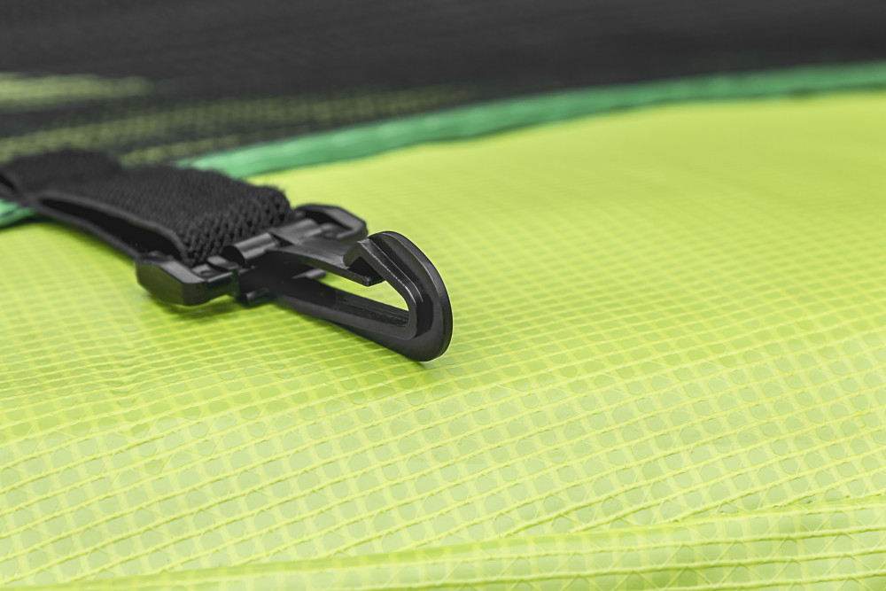 Батут Alpin 4.04 м с защитной сеткой и лестницей фото-10