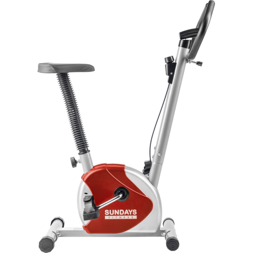 Велотренажер Sundays Fitness ES-8001 (красный) фото-4 Велотренажер Sundays Fitness ES-8001 (красный) фото-4