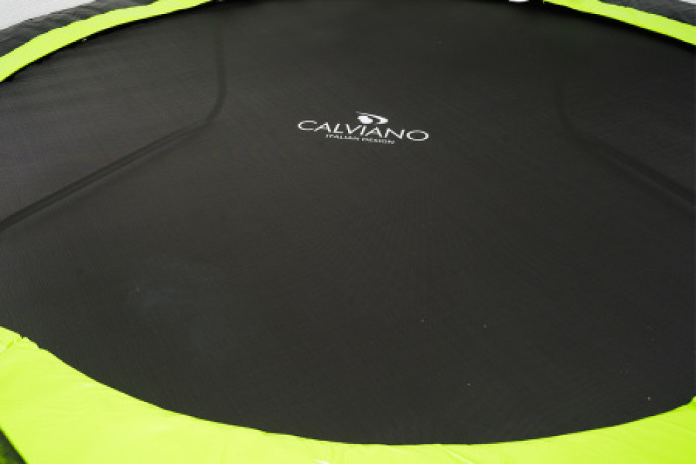 Батут Calviano Inside Master Green 252 см - 8ft (внутренняя сетка, с лестницей) фото-2 Батут Calviano Inside Master Green 252 см - 8ft (внутренняя сетка, с лестницей) фото-2