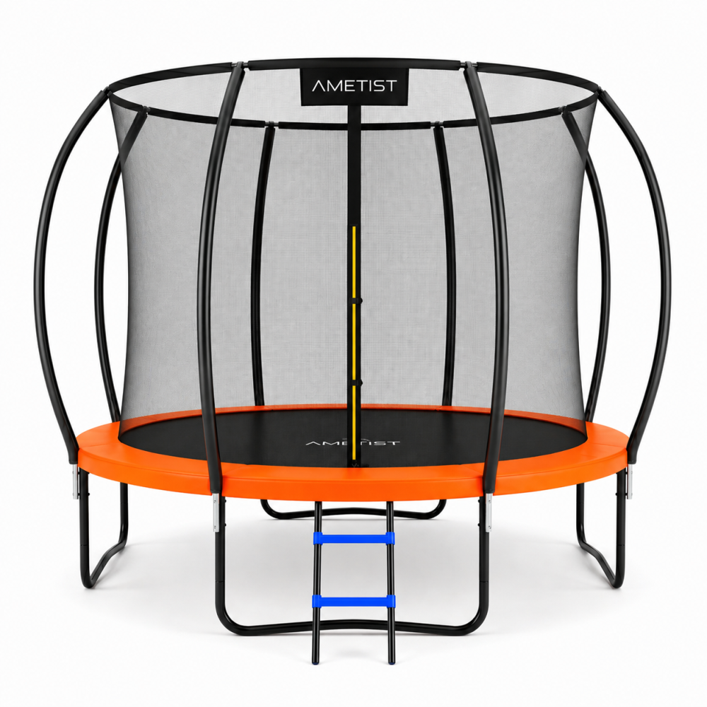 Батут AMETIST PRO Inside D312-10FT Blue/Orange фото-3