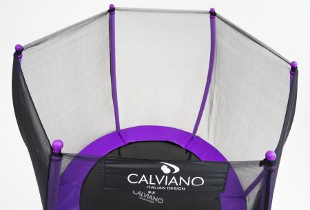 Батут Calviano Outside Master Purple 183 см - 6ft (внешняя сетка, без лестницы) фото-5