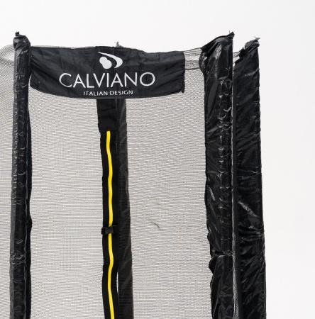 Батут Calviano Smile 183 см-6 ft с внешней сеткой складной фото-6