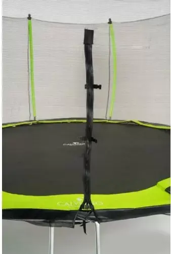 Батут Calviano Outside Master Green 374 см - 12ft (внешняя сетка, с лестницей) фото-5