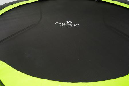 Батут Calviano Inside Master Green 312 см - 10ft (внутренняя сетка, с лестницей) - фото2
