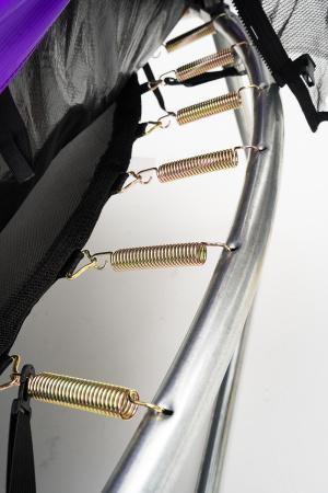 Батут Calviano Inside Master Purple 312 см - 10ft (внутренняя сетка, с лестницей) - фото2