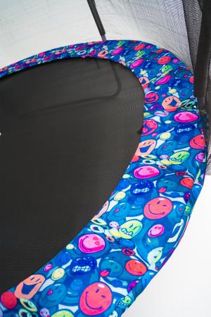 Батут Calviano Outside Master Smile 252 см - 8ft (внешняя сетка, с лестницей) - фото2