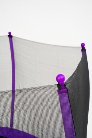 Батут Calviano Outside Master Purple 252 см - 8ft (внешняя сетка, с лестницей) фото-6