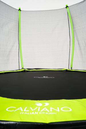 Батут Calviano Outside Master Green 252 см - 8ft (внешняя сетка, с лестницей) фото-7