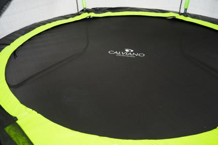 Батут Calviano Outside Master Green 252 см - 8ft (внешняя сетка, с лестницей) фото-8