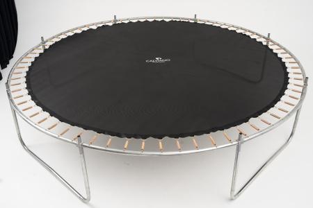 Батут Calviano Inside Master Green 374 см - 12ft (внутренняя сетка, с лестницей) - фото2