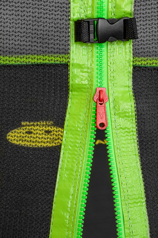 Батут Smile STG-374 с защитной сеткой и лестницей фото-7