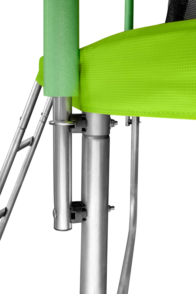 Батут Smile inside STGI-312 с защитной сеткой и лестницей фото-5