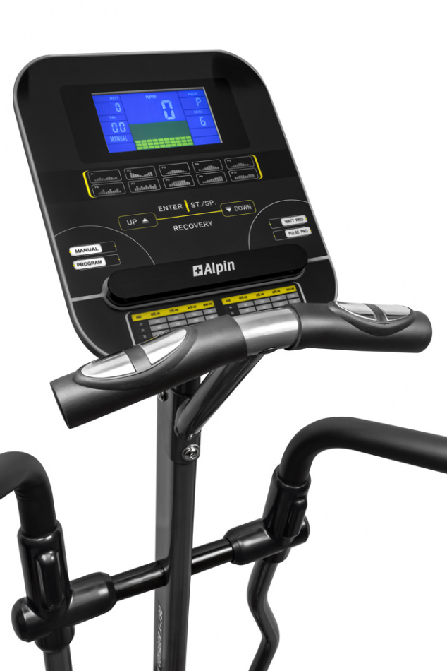 Эллиптический тренажер Alpin Voyager X-190 White фото-6