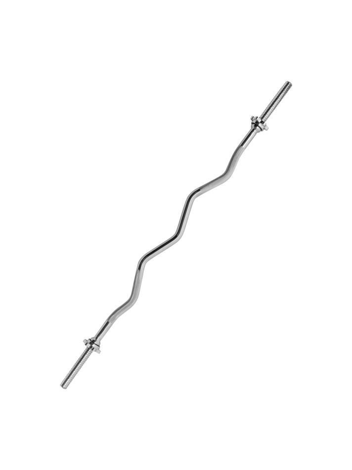 Гриф для штанги Alpin BBW-120, W-образный, диаметр 25мм, длина 120см - фото2