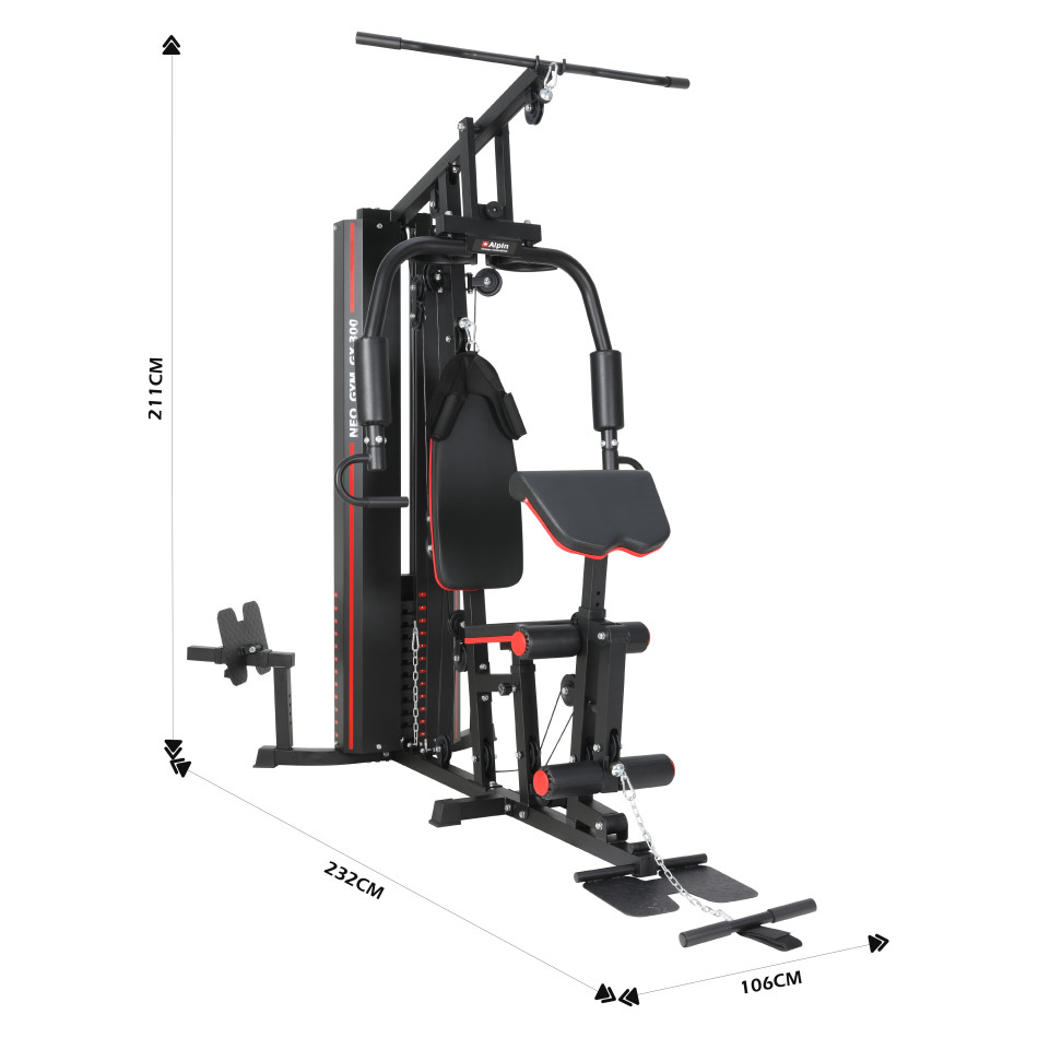 Силовой тренажер Alpin NEO GYM GX-300 фото-9