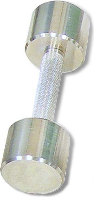 Гантель хромированная для фитнеса 10 кг MB-FitM-10 - фото1