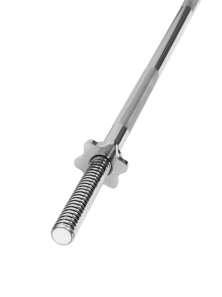 Гриф для штанги Alpin BB-120, диаметр 25мм, длина 120см фото-3