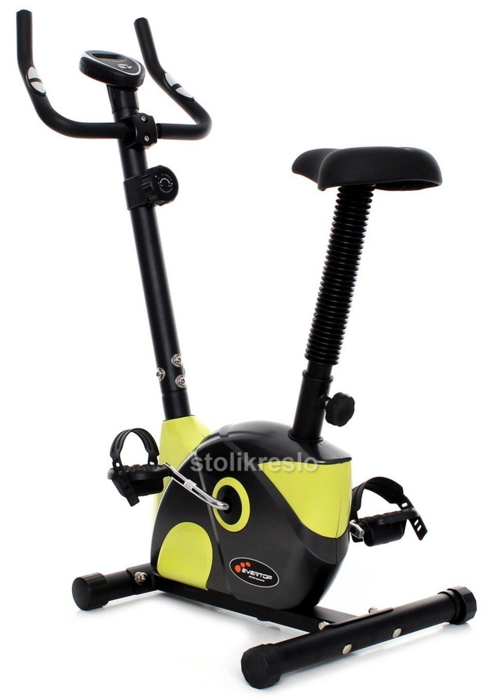 Велотренажер Atlas Sport 533 желтый - фото1