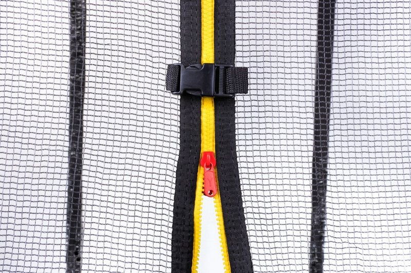 Батут Funfit 374см с защитной сеткой и лестницей фото-3