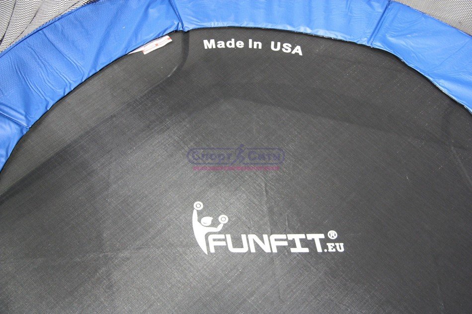 Батут Funfit 374см с защитной сеткой - фото2