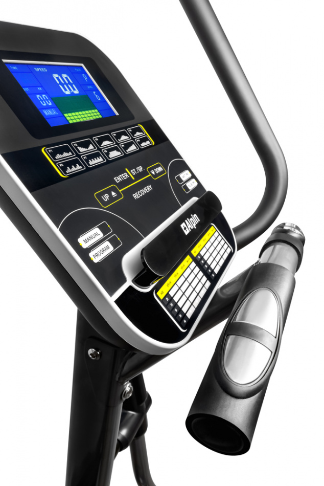 Эллиптический тренажер Alpin Voyager X-190 White фото-5