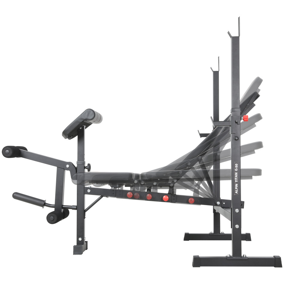 Скамья под штангу  Alpin Titan G-50 фото-3
