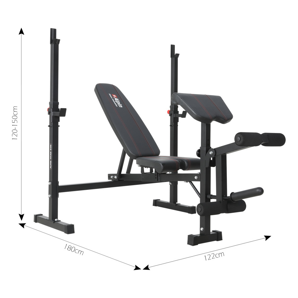 Скамья под штангу  Alpin Titan G-50 фото-9