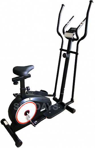 Эллиптический тренажер Sundays Fitness K8508HA (черный/красный) - фото1