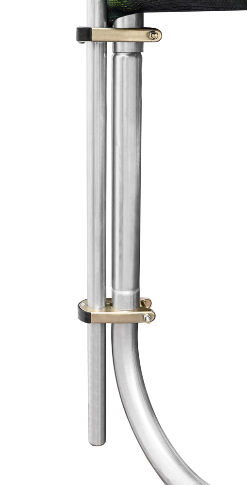 Батут Alpin 4.90 м с защитной сеткой и лестницей фото-4