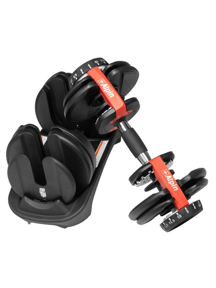 Гантель разборная Alpin DBA-24 фото-4