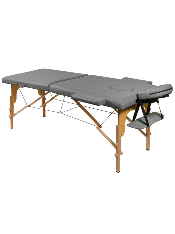 Массажный стол Alpin TMW-70 GREY - фото1