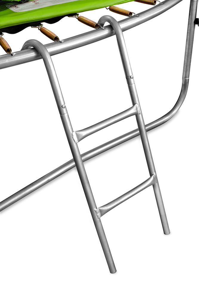 Батут Smile STG-490 с защитной сеткой и лестницей фото-3