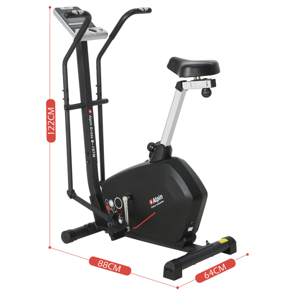 Велотренажер ALPIN Gross B-197M фото-9