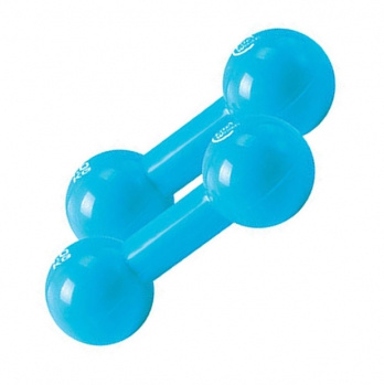 Гантели виниловые Lite Weights 2 х 1 кг - фото1