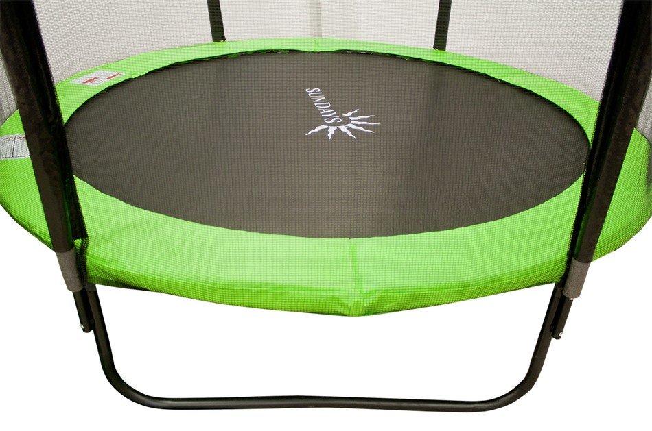 Батут с защитной сеткой и лестницей Sundays Champion 312 см - 10ft фото-3