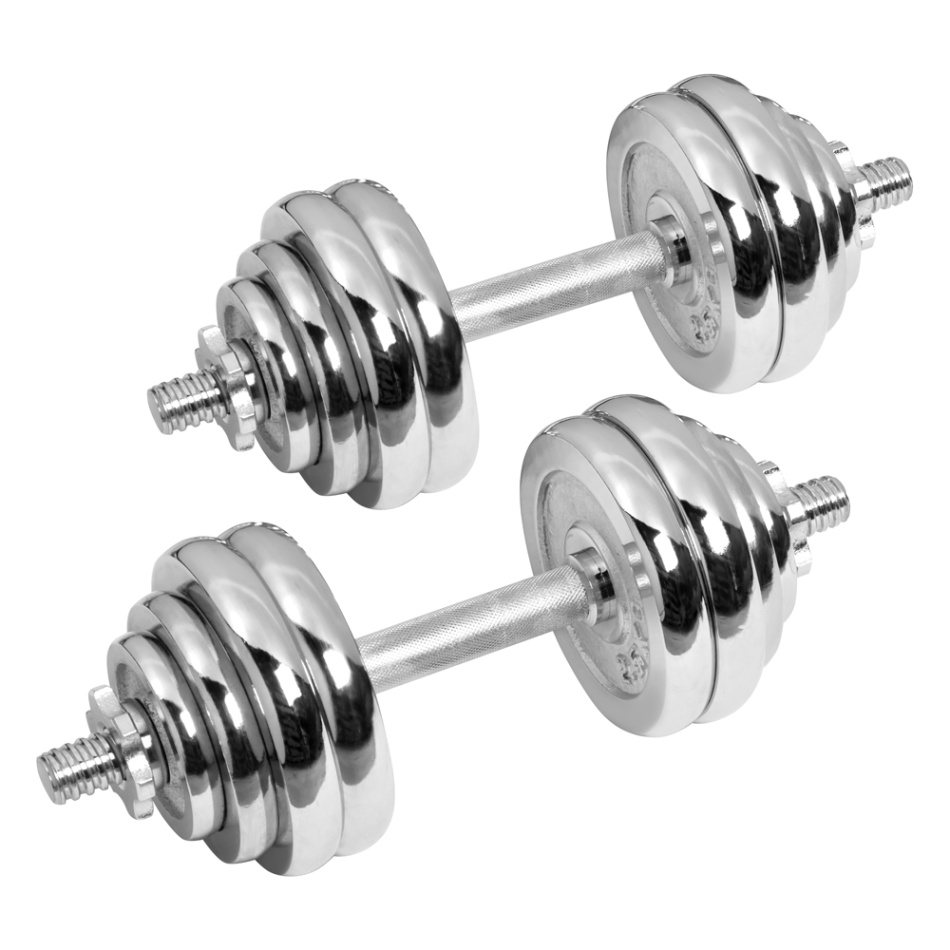 Набор гантелей Alpin DB-30кг - фото1