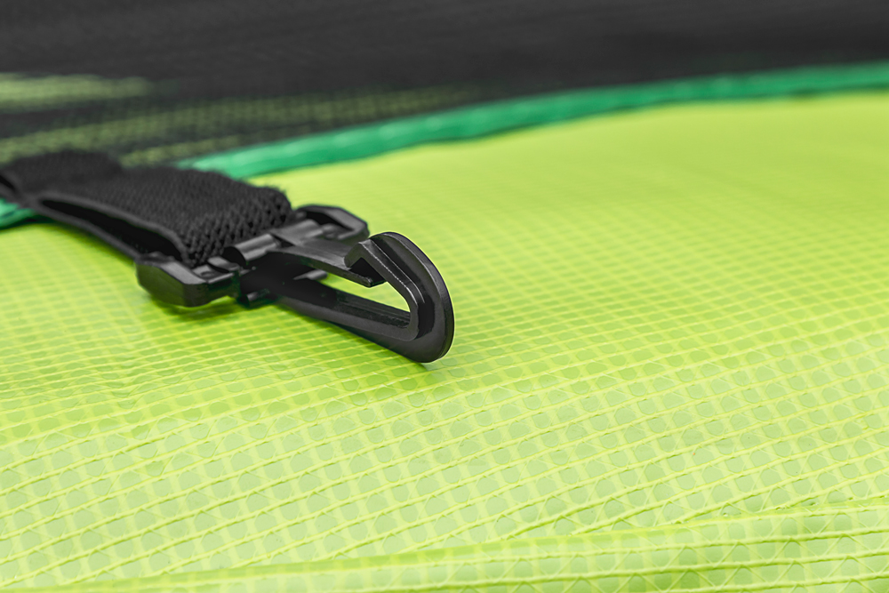 Батут Alpin 4.04 м с защитной сеткой и лестницей фото-6