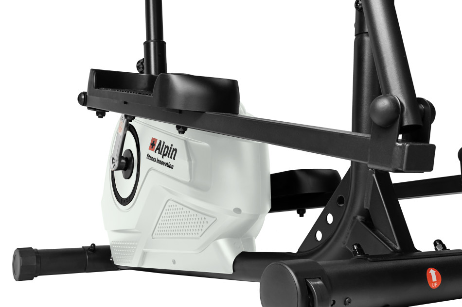Эллиптический тренажер Alpin Sante X-172 White с сиденьем фото-5