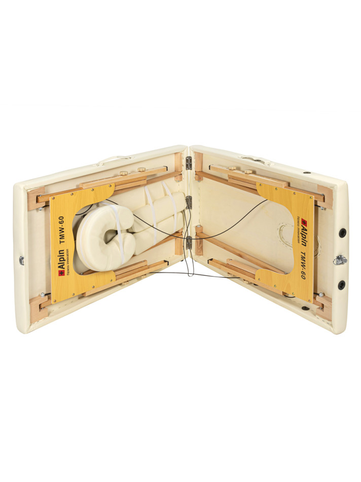 Массажный стол Alpin TMW-70 Cream фото-3